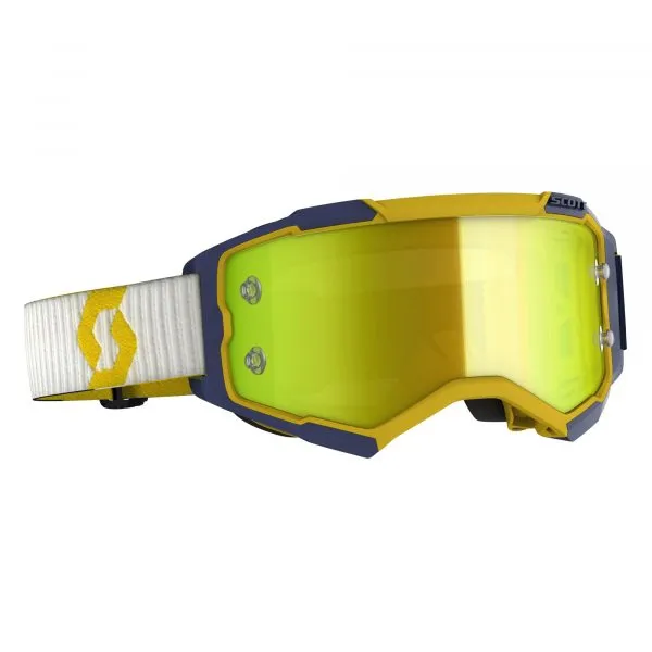 Maschera SCOTT Fury yellow/blue